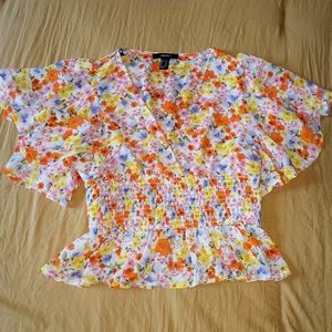 Forever 21 Floral Top
